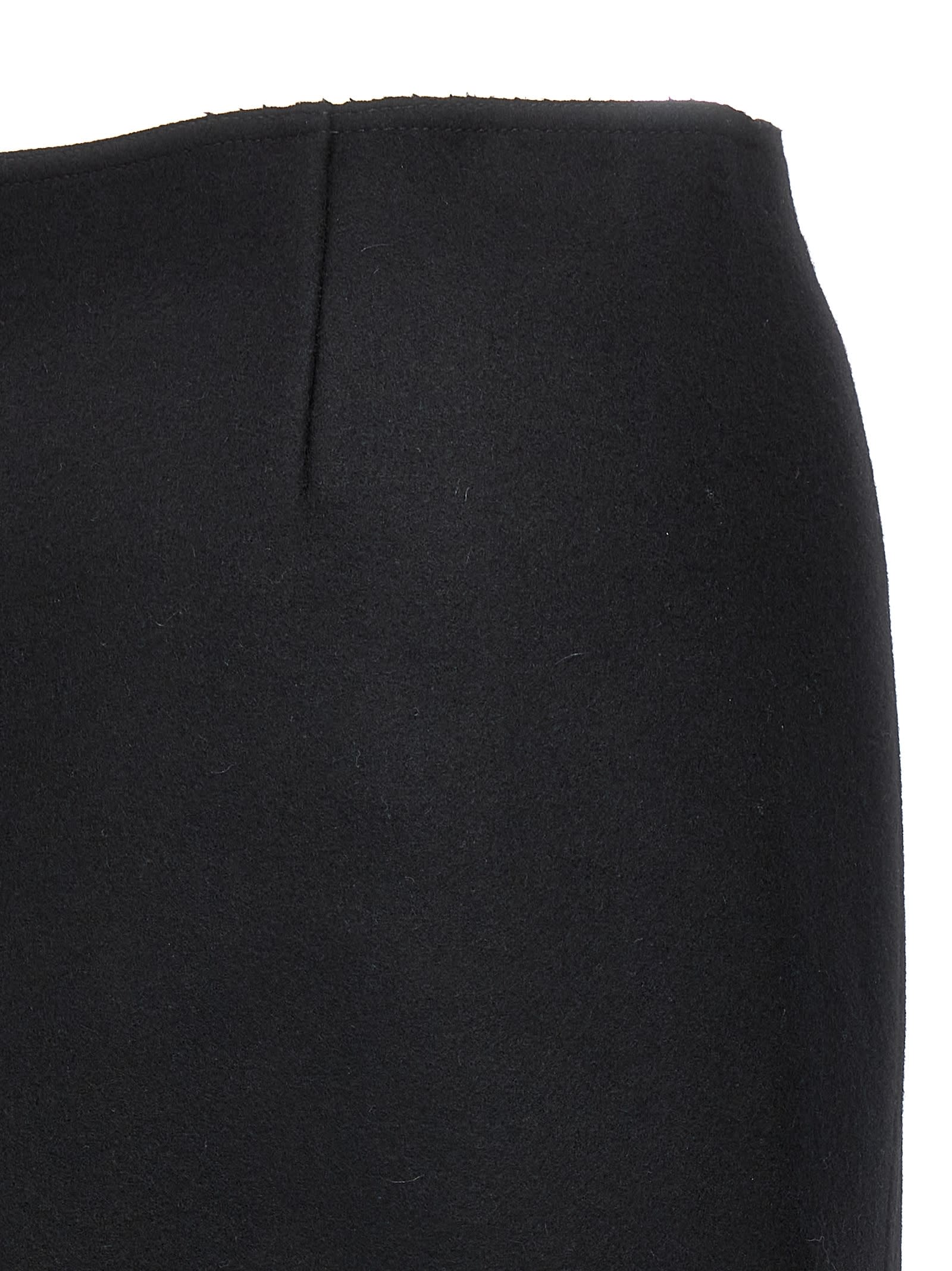 LANVIN WOOL SKIRT