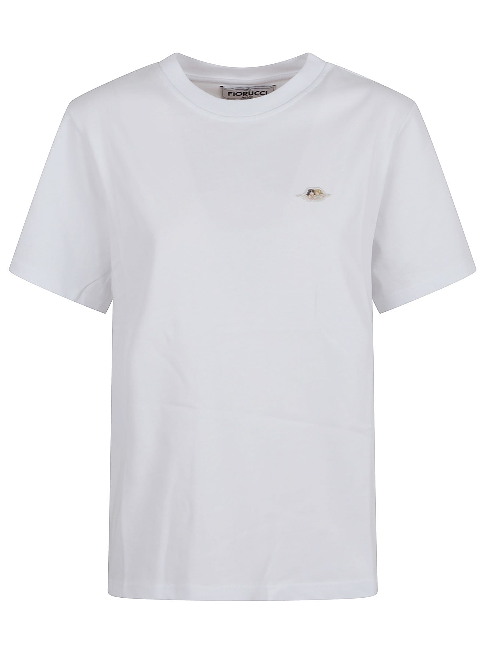 White Angel Patch Slim Fit T-shirt