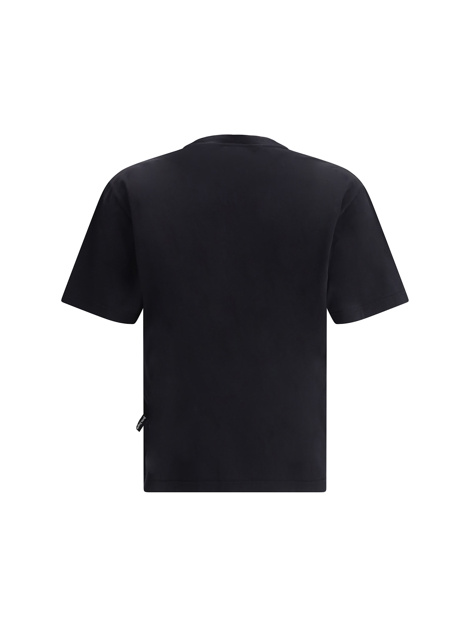 Shop Palm Angels Burning Oasi T-shirt In Black - Multicolor