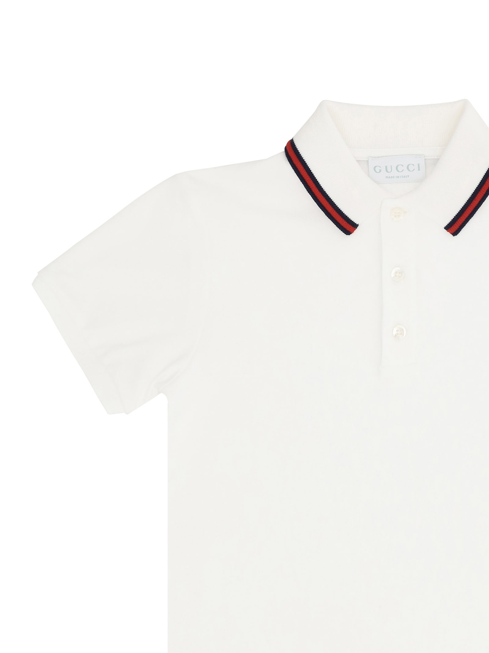 GUCCI COTTON POLO SHIRT FOR BOY