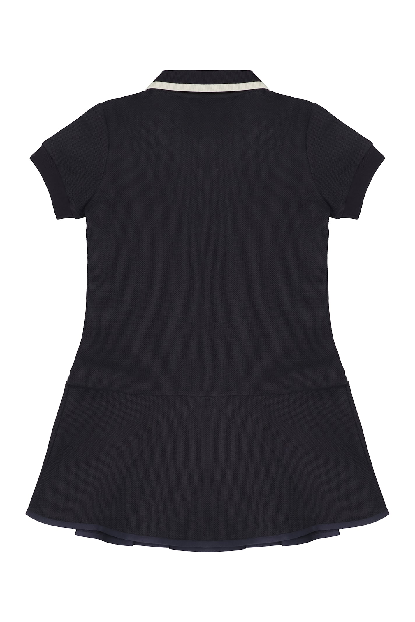 MONCLER COTTON PIQUE POLO DRESS
