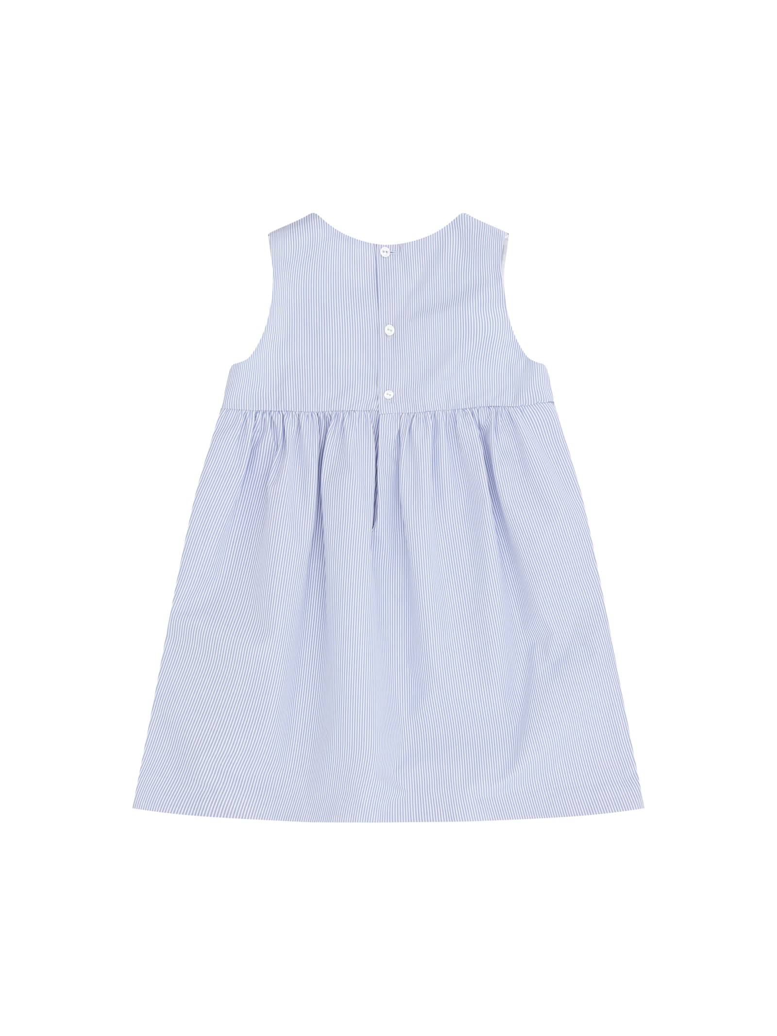 Gucci Kids Dresses Blue In White/azure