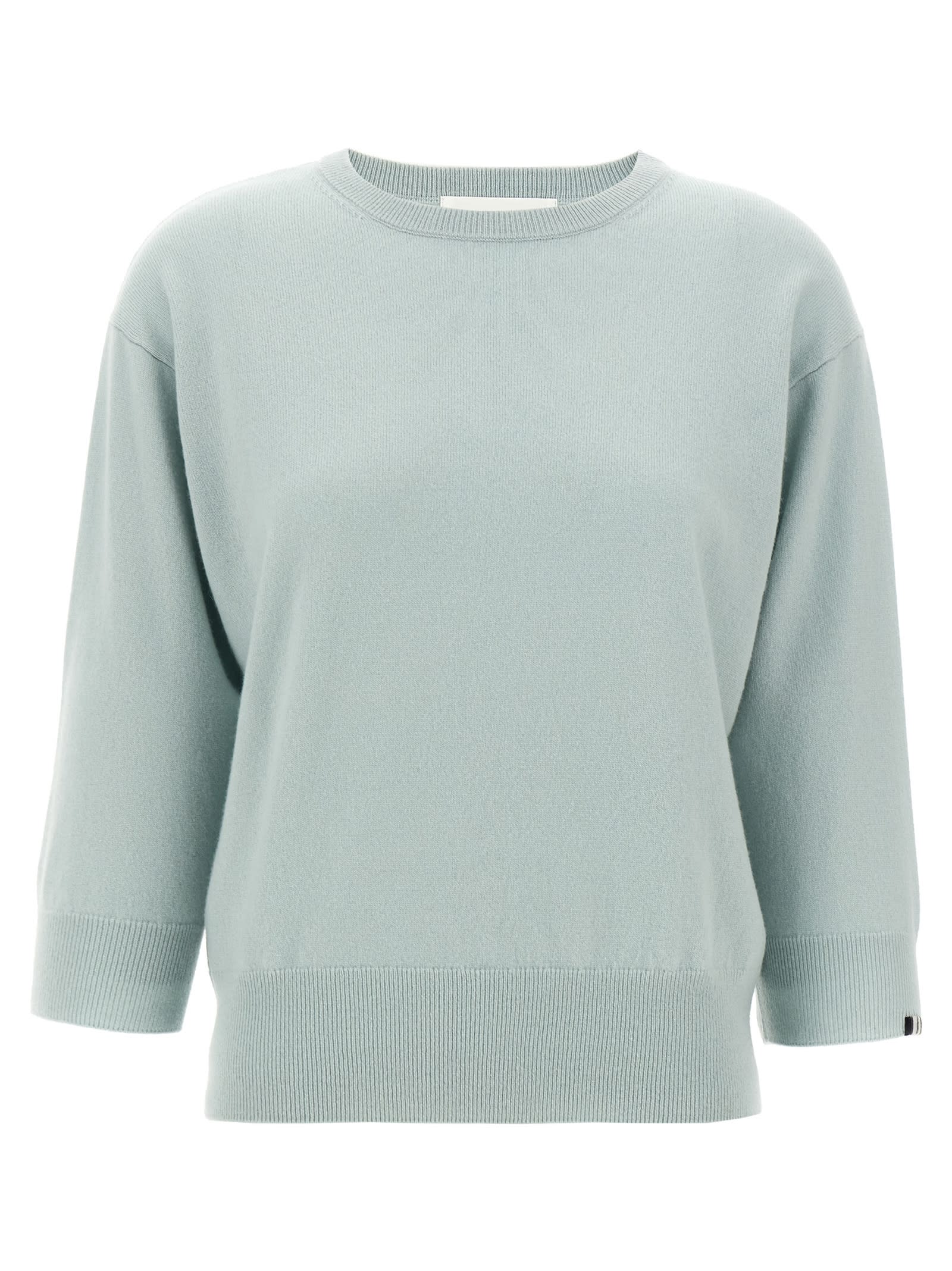 Shop Extreme Cashmere 398 Jewel Sweater In Light Blue