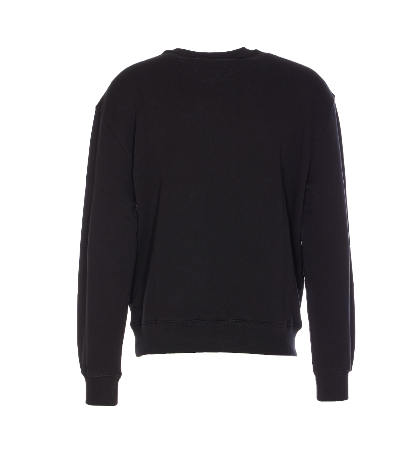 Maison Kitsuné Speedy Fox Patch Comfort Sweatshirt In Black