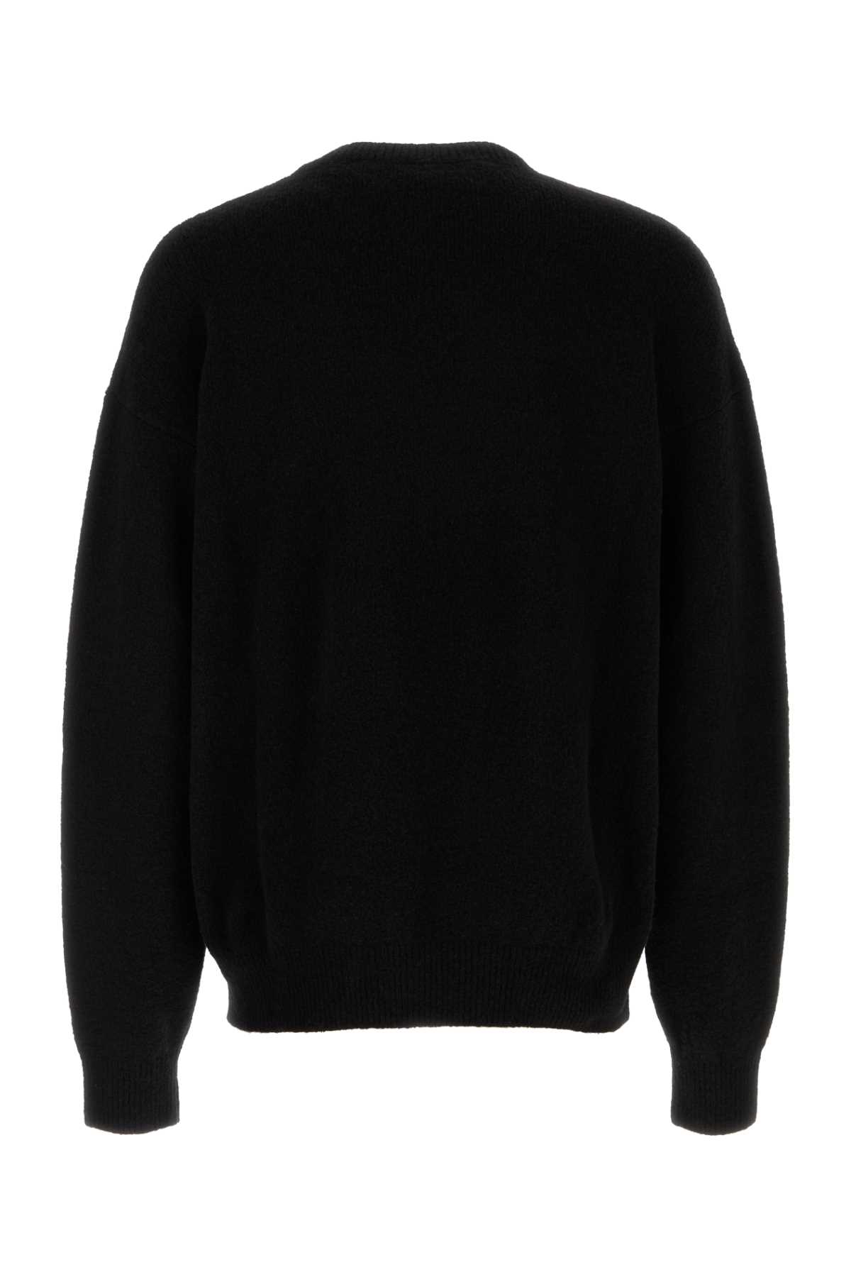 PALM ANGELS STRETCH WOOL BLEND SWEATER