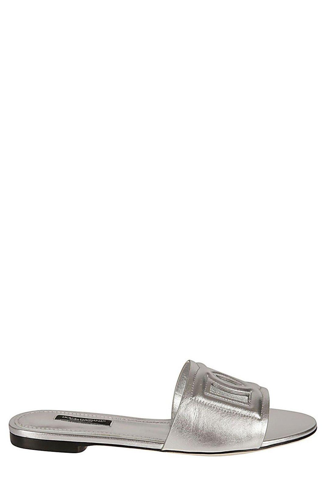 DOLCE & GABBANA DG SLIDE SANDALS