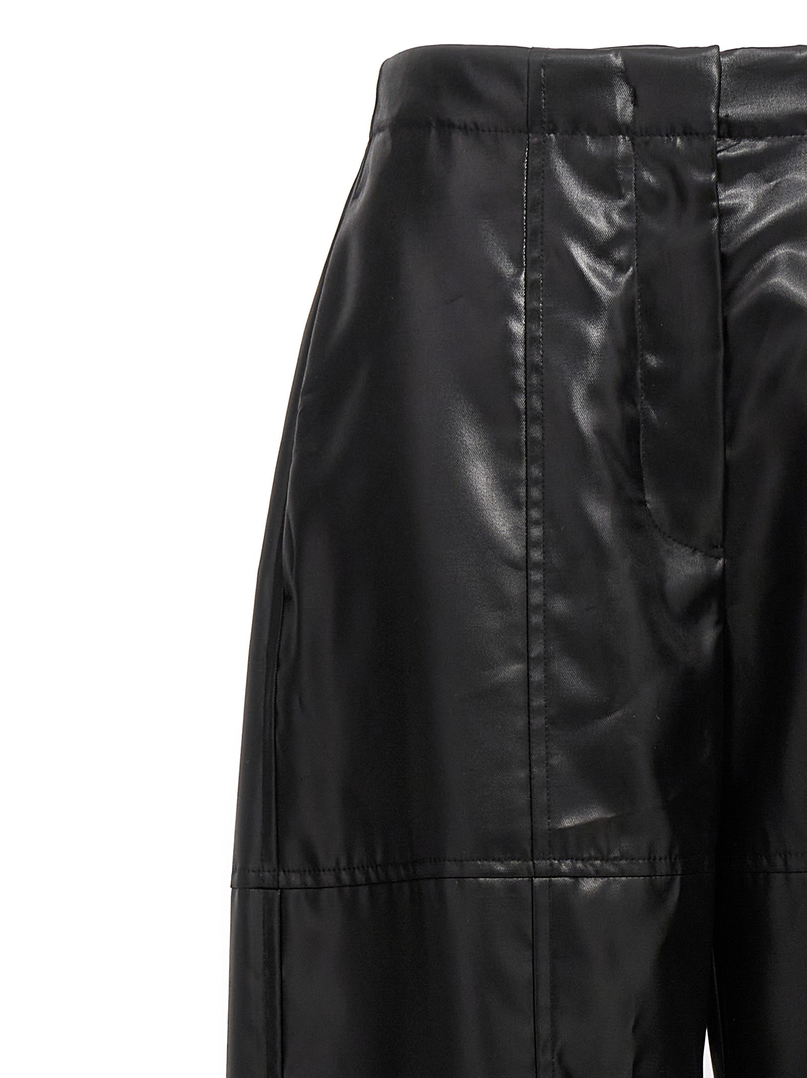 JIL SANDER COATED PANTS