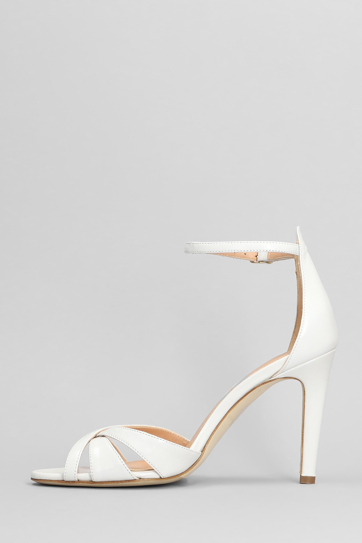The Seller Sandals In White Leather