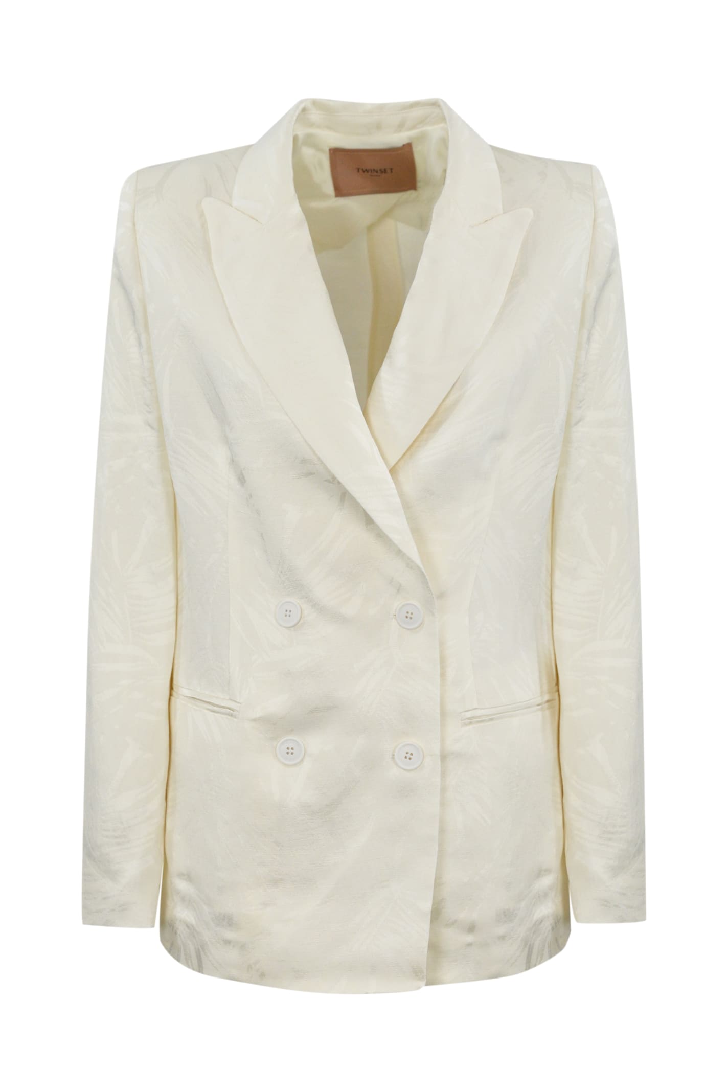 Jacquard Satin Jacket