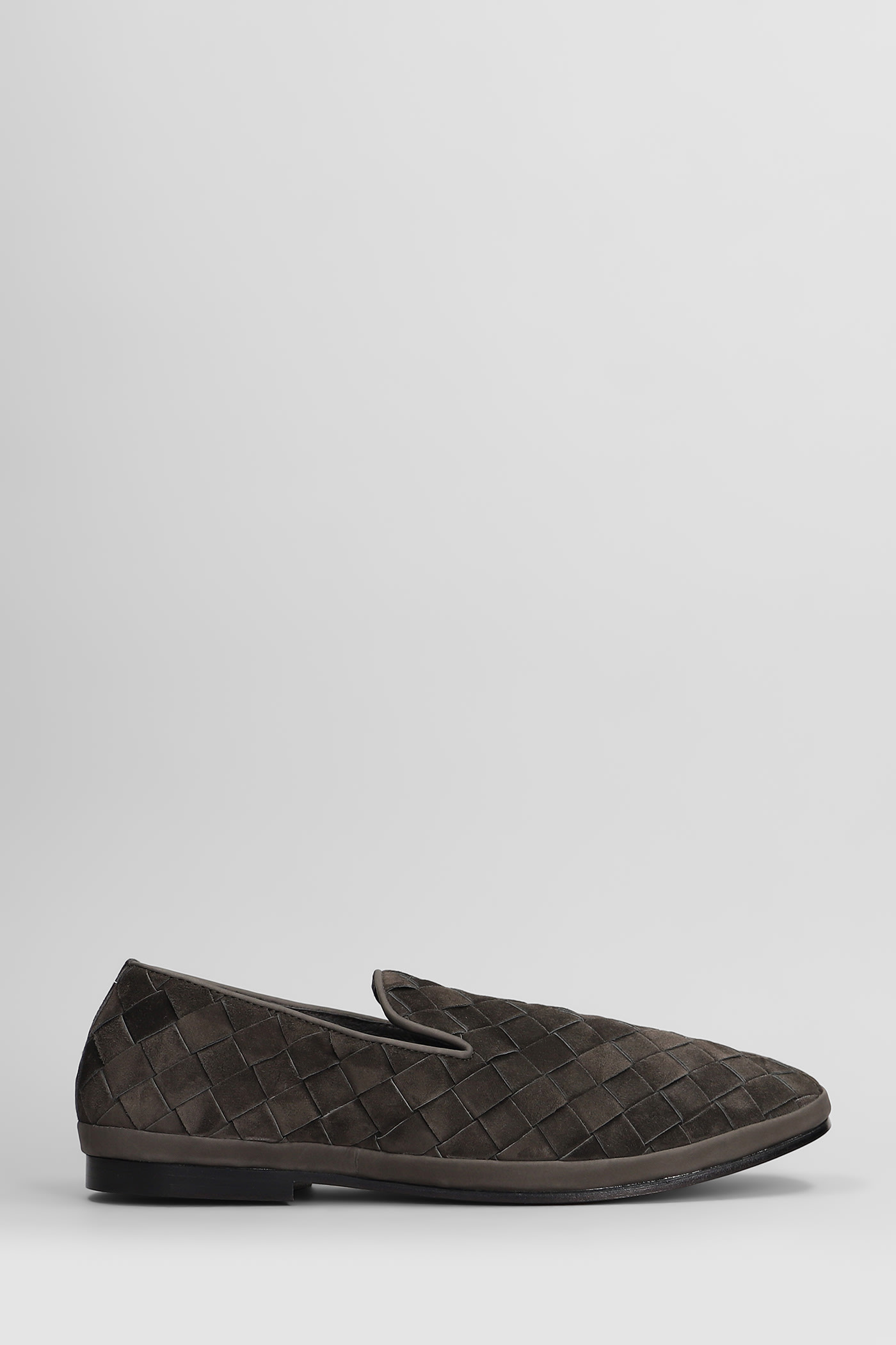 Loafers In Brown Suede