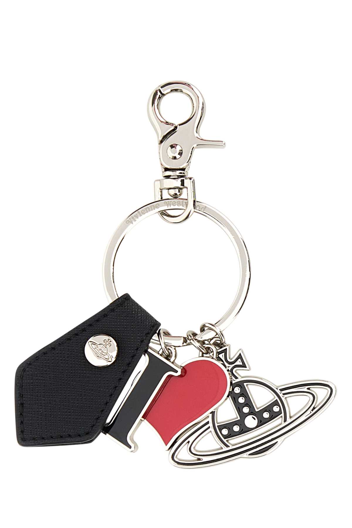 VIVIENNE WESTWOOD MULTICOLOR METAL KEYRING