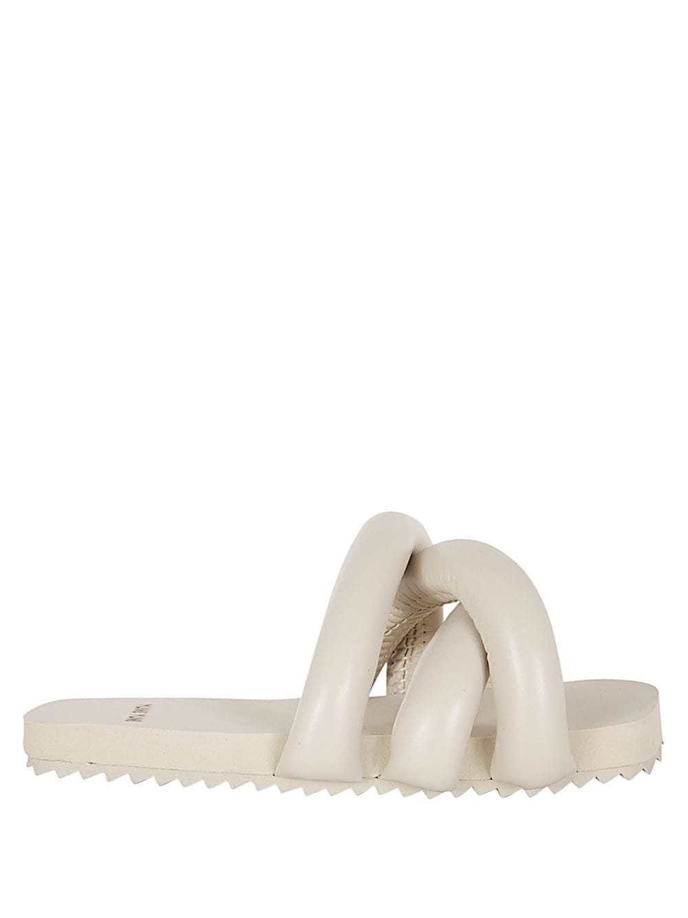 Yume Yume Womens Beige Leather Sandals In Beige