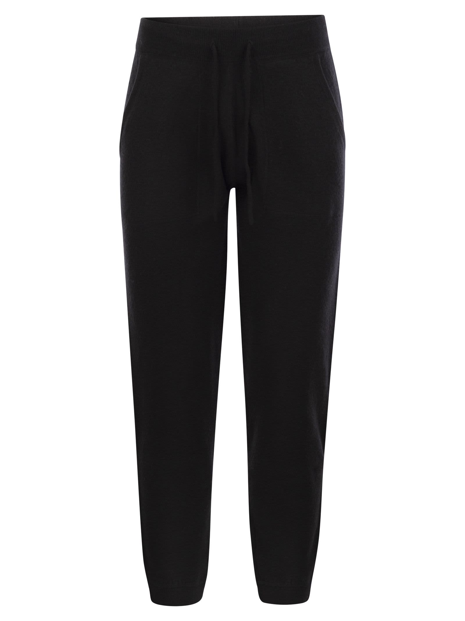 Mc2 Saint Barth Trousers In Black
