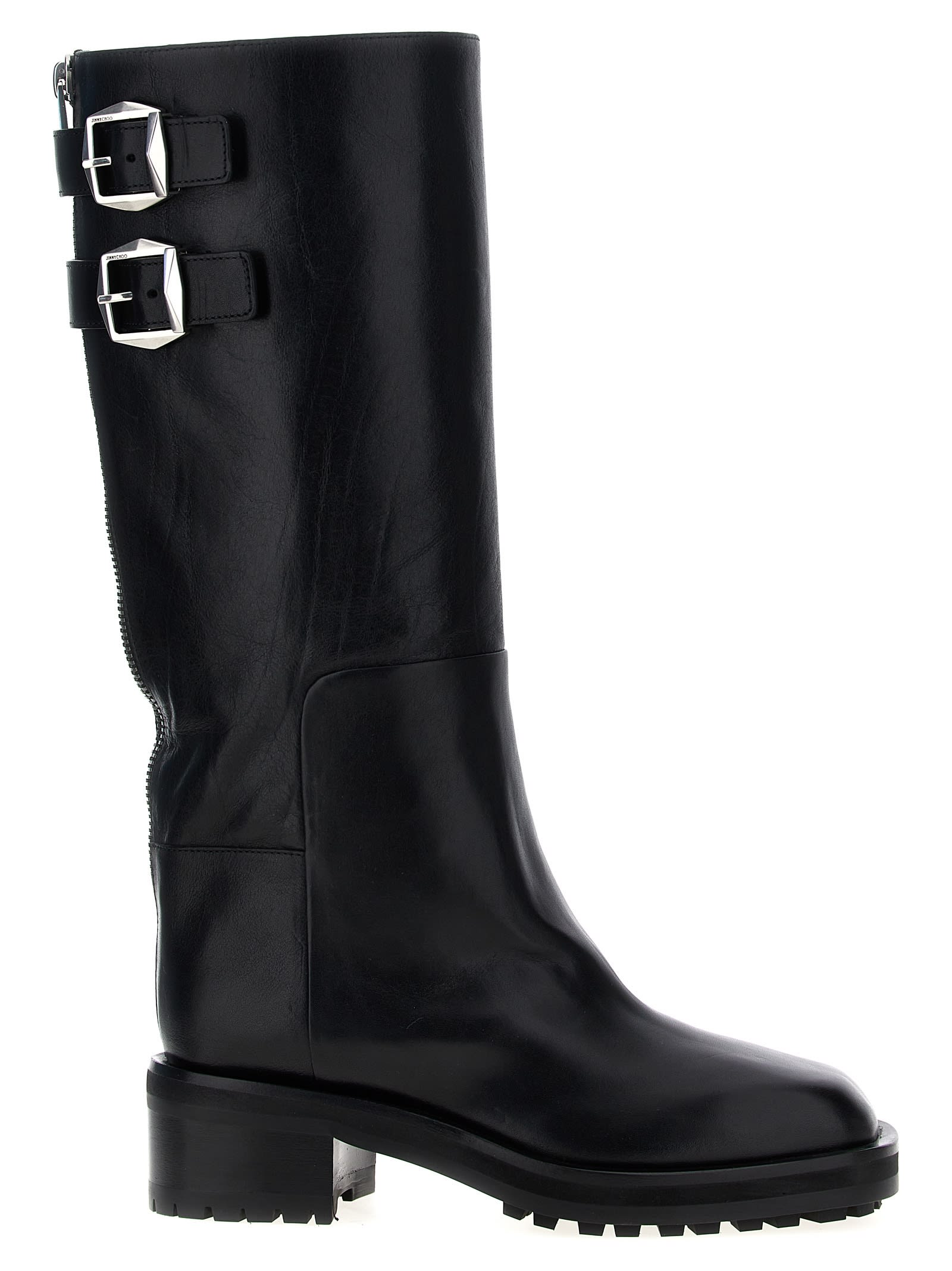 Shop Jimmy Choo Brooklyn Boots In Black