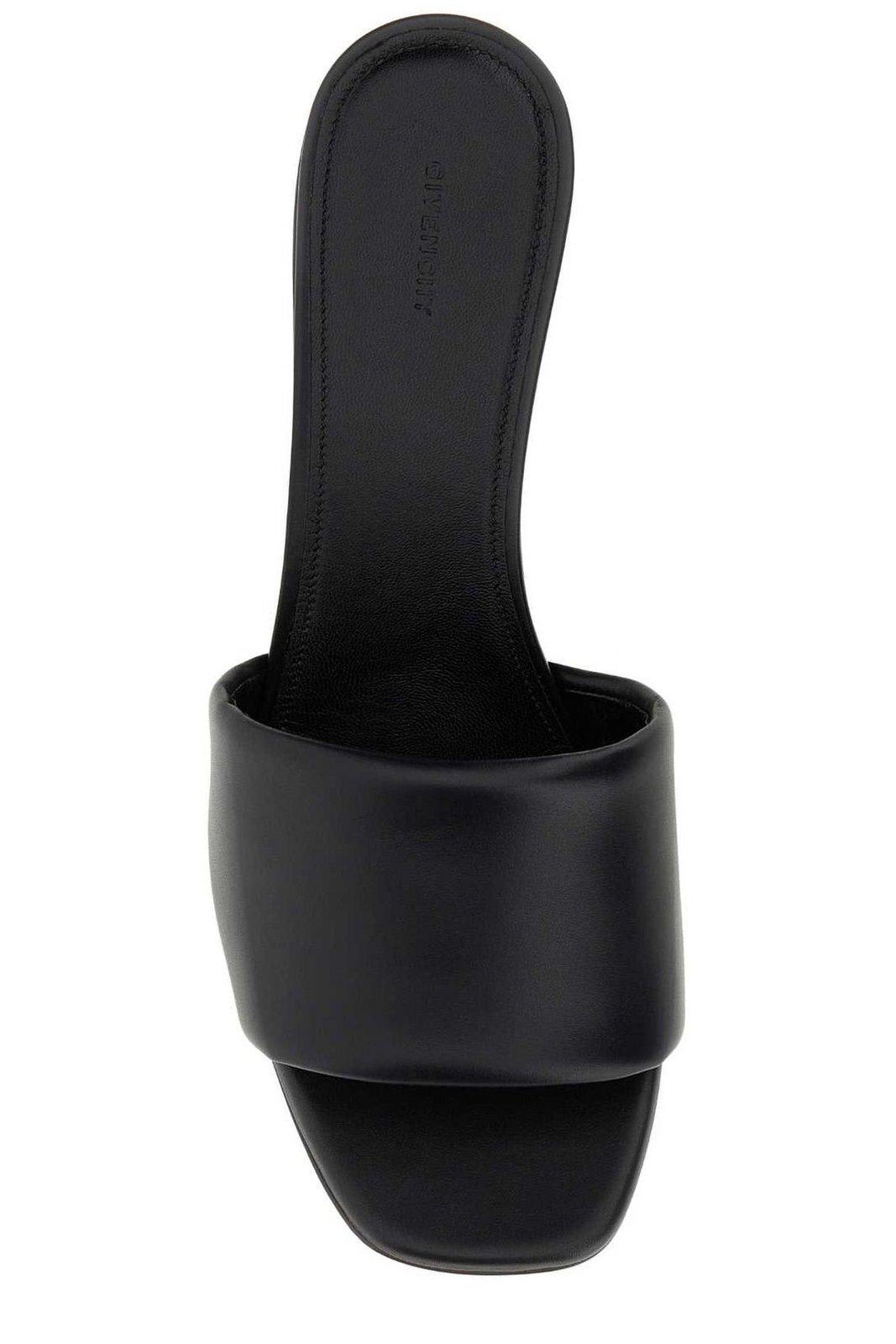 Shop Givenchy G Cube Kitten Heel Mules In Black