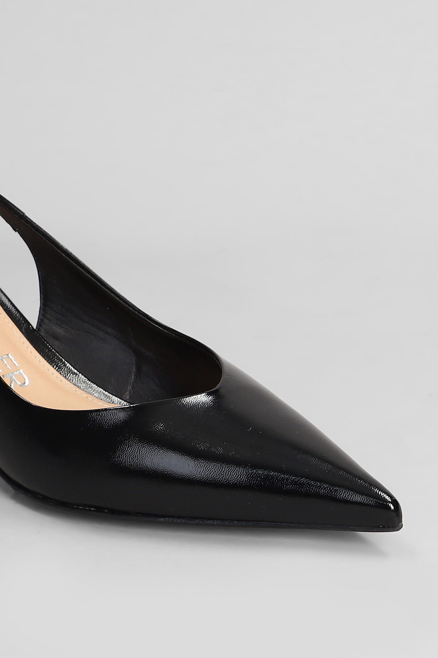 Shop The Seller Pumps In Black Leather