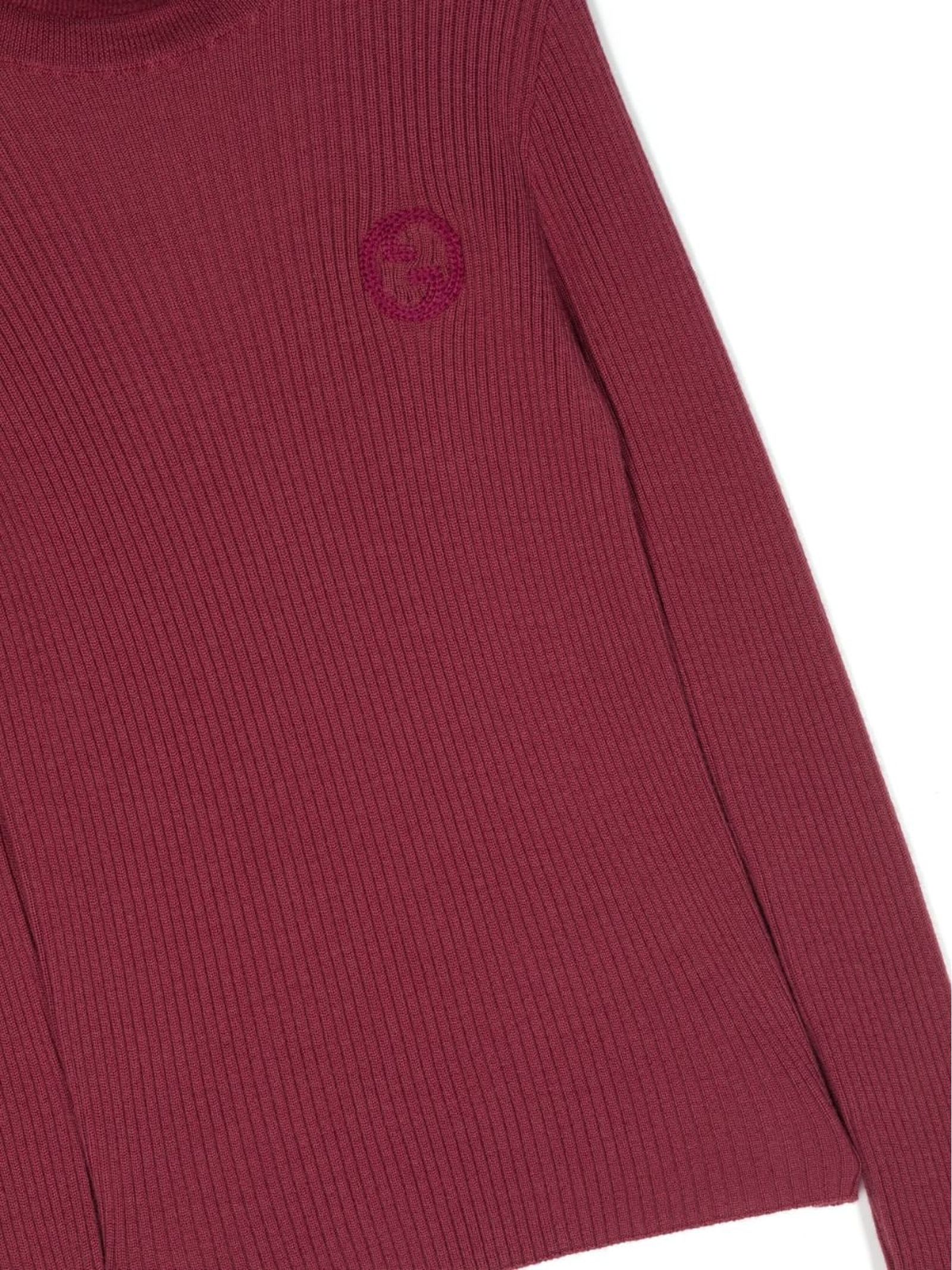 GUCCI RUBY RED WOOL CARDIGAN