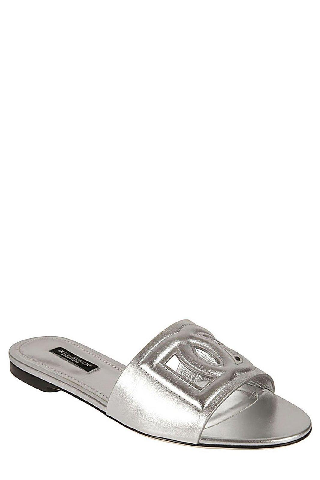 DOLCE & GABBANA DG SLIDE SANDALS