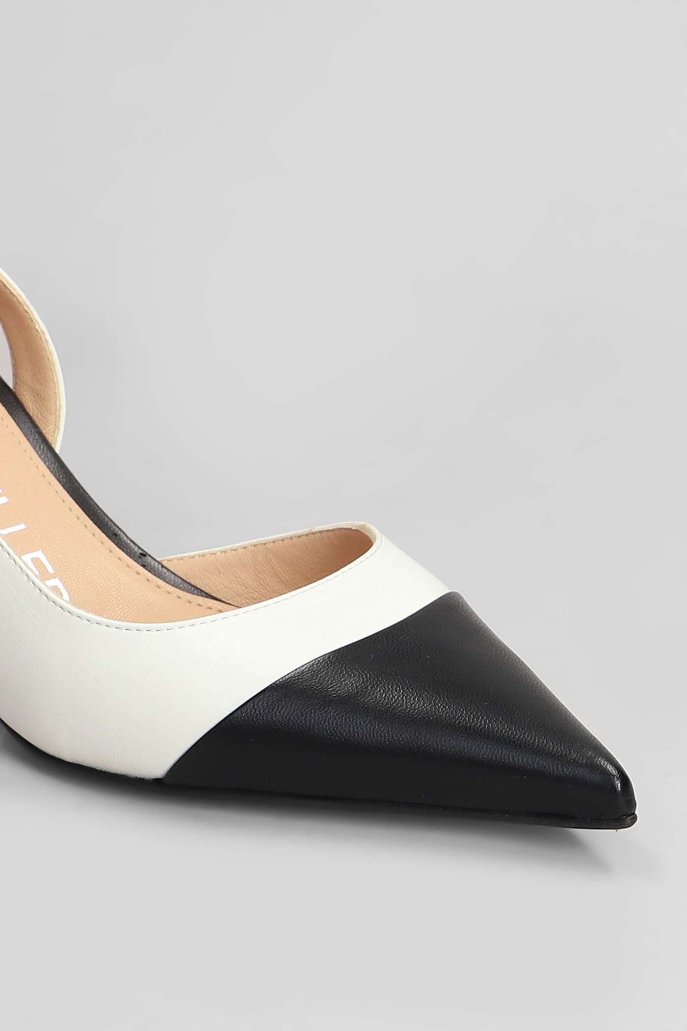 Shop The Seller Pumps In Black Leather