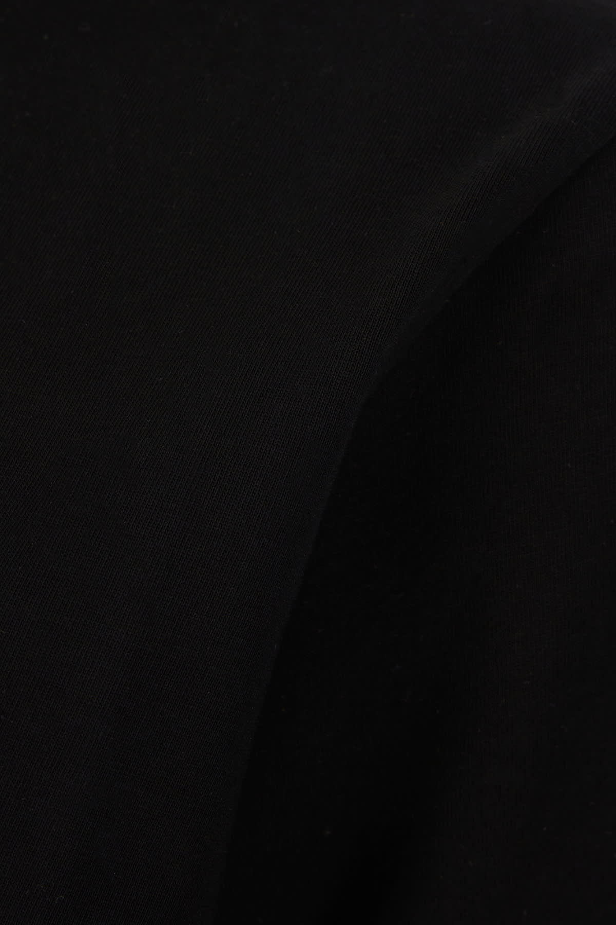 Shop The Row Black Cotton T-shirt In Blk