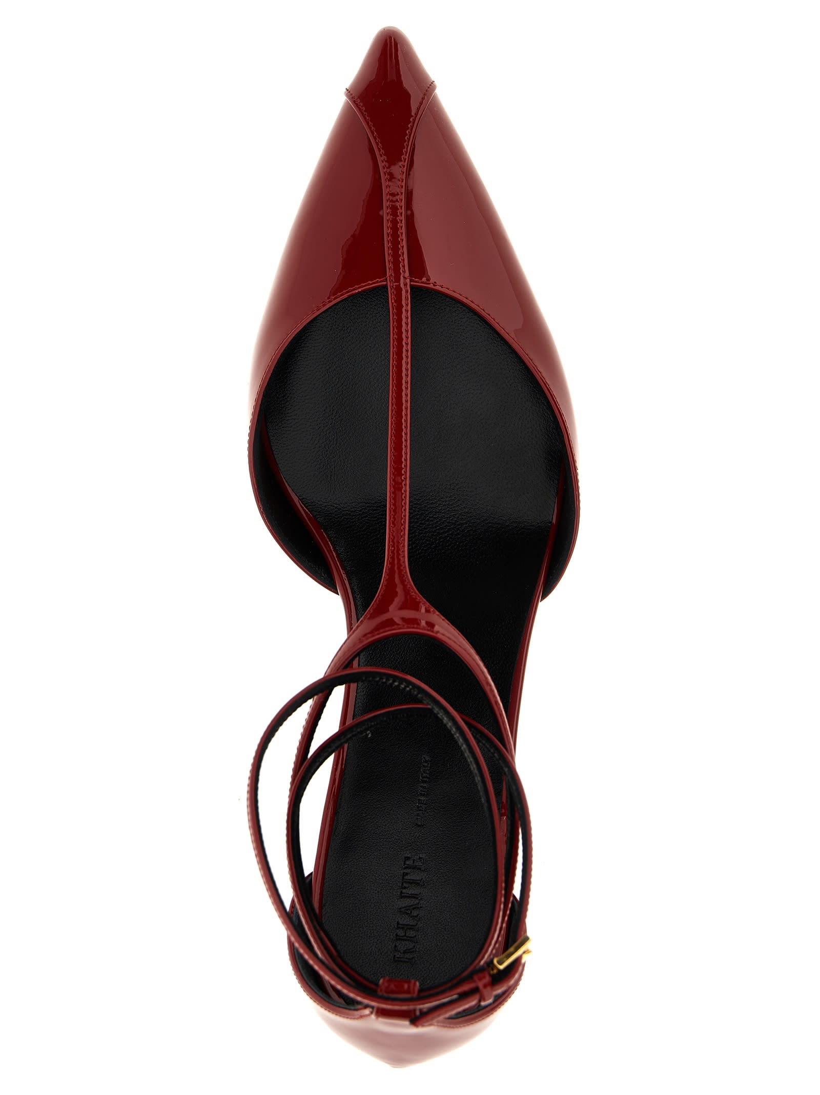 Shop Khaite Mia Pumps In Red