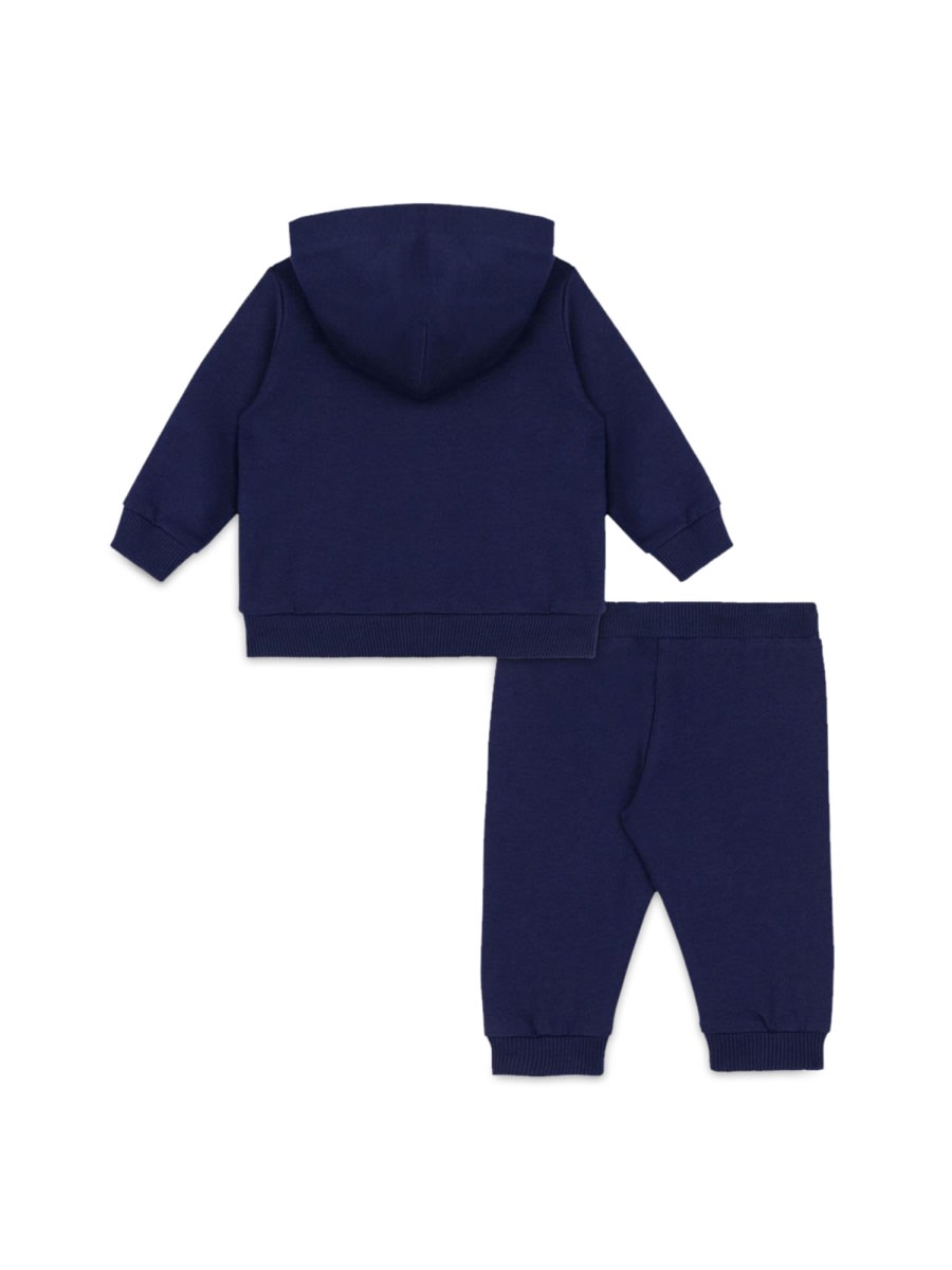 Shop Moschino Suit Suit In Blue