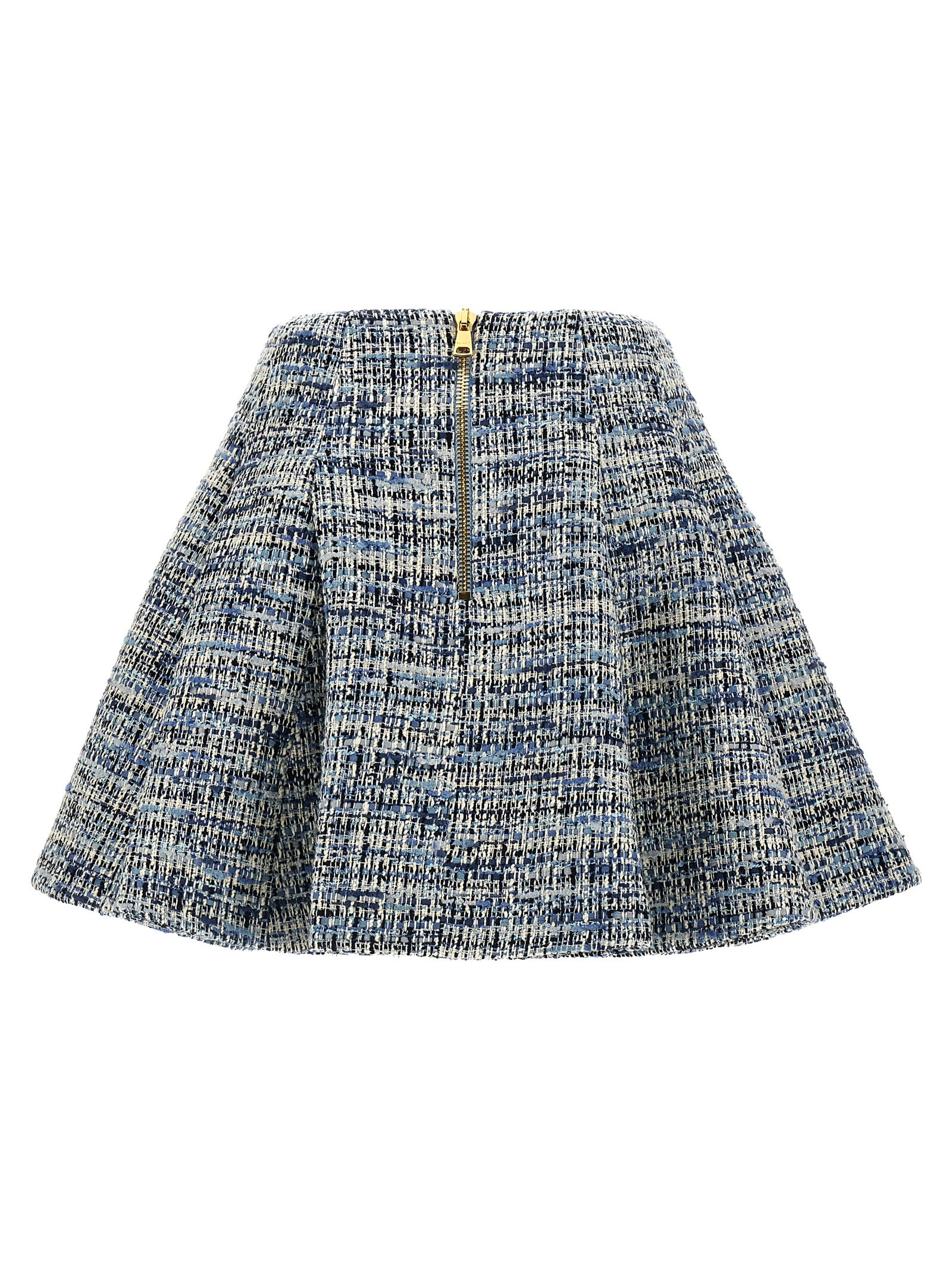 BALMAIN TWEED SKIRT