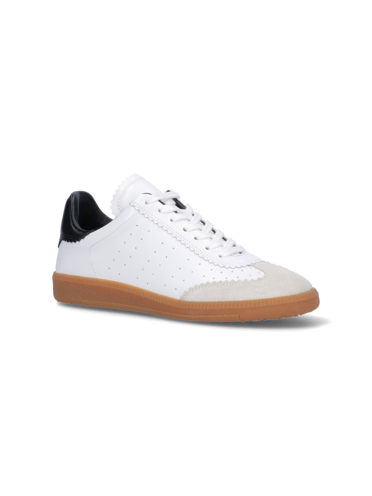 Shop Isabel Marant Bryce Sneakers In White